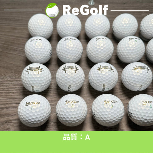 【中古】 ロストボール スリクソントライスター パール 2022年モデル 20球 Aランク ゴルフボール リゴルフ