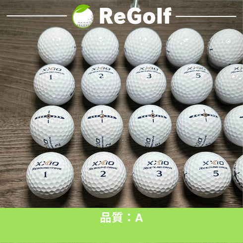 【中古】 ロストボール XXIO ゼクシオ リバウンドドライブ ホワイト 20球 Aランク ゴルフボール リゴルフ