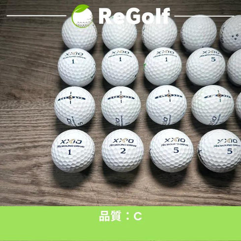 【中古】 ロストボール XXIO ゼクシオ リバウンドドライブ ホワイト 20球 Cランク ゴルフボール リゴルフ