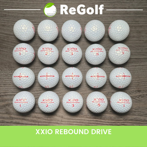 【中古】 ロストボール XXIO ゼクシオ リバウンドドライブ プレミアムピンク 20球 Bランク ゴルフボール リゴルフ