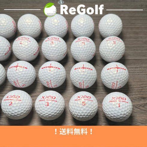 【中古】 ロストボール XXIO ゼクシオ リバウンドドライブ プレミアムピンク 20球 Bランク ゴルフボール リゴルフ