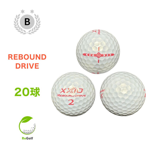 【中古】 ロストボール XXIO ゼクシオ リバウンドドライブ プレミアムピンク 20球 Bランク ゴルフボール リゴルフ