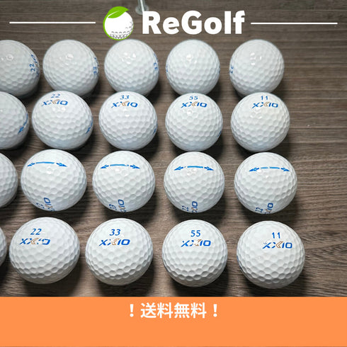 【中古】 ロストボール XXIO ゼクシオ イレブン ホワイト 20球 Aランク ゴルフボール リゴルフ