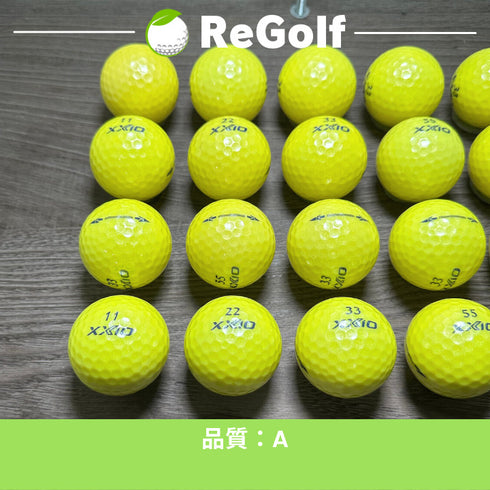 【中古】 ロストボール XXIO ゼクシオ イレブン イエロー 20球 Aランク ゴルフボール リゴルフ