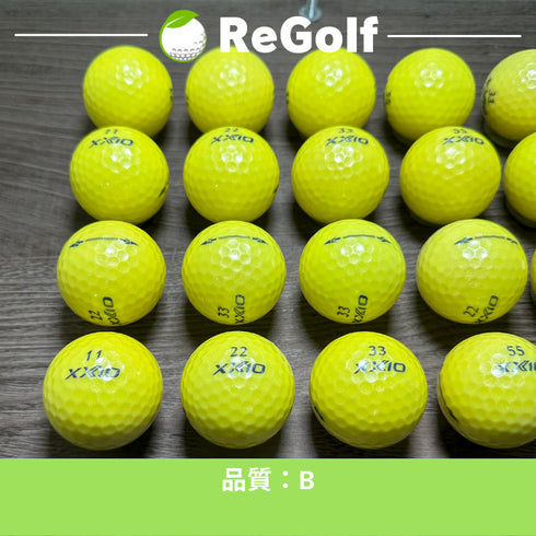 【中古】 ロストボール XXIO ゼクシオ イレブン イエロー 20球 Bランク ゴルフボール リゴルフ