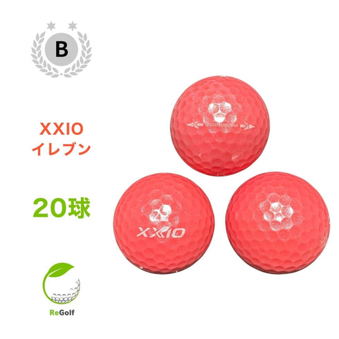【中古】 ロストボール XXIO ゼクシオ イレブン ピンク 20球 Bランク ゴルフボール リゴルフ