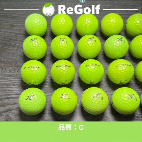 【中古】 ロストボール XXIO ゼクシオ X エックス ライムイエロー 20球 Cランク ゴルフボール リゴルフ