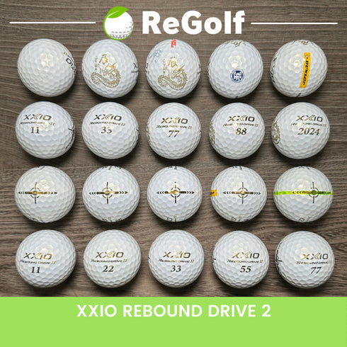 【中古】 ロストボール XXIO ゼクシオ リバウンドドライブ 2 プレミアムホワイト 20球 Cランク ゴルフボール リゴルフ