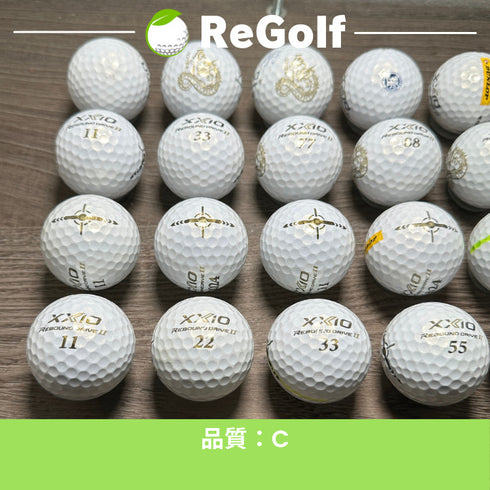 【中古】 ロストボール XXIO ゼクシオ リバウンドドライブ 2 プレミアムホワイト 20球 Cランク ゴルフボール リゴルフ
