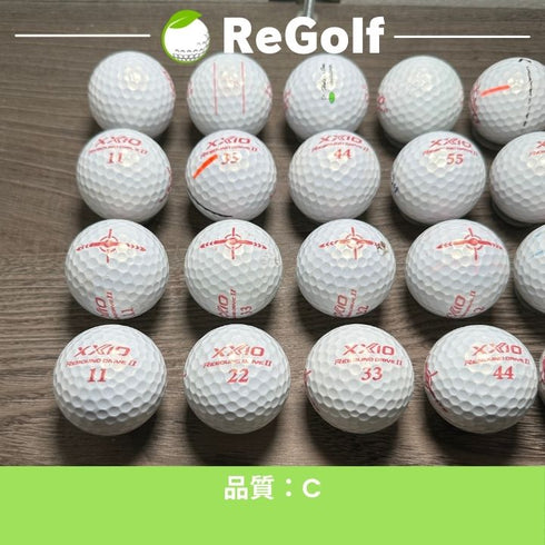 ロストボール XXIO ゼクシオ リバウンドドライブ 2 プレミアムピンク 20球 Cランク ゴルフボール