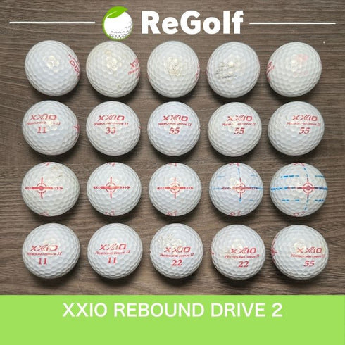 ロストボール XXIO ゼクシオ リバウンドドライブ 2 プレミアムピンク 20球 ぉ試ランク ゴルフボール