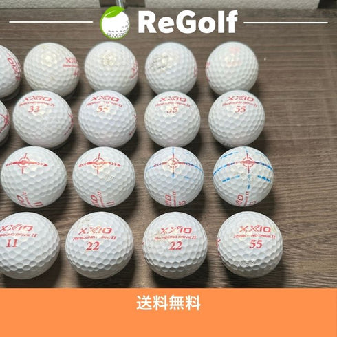ロストボール XXIO ゼクシオ リバウンドドライブ 2 プレミアムピンク 20球 ぉ試ランク ゴルフボール