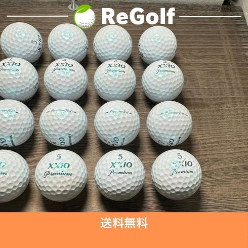 【中古】 ロストボール XXIO ゼクシオ プレミアム ロイヤルグリーン 年式混合 20球 Aランク ゴルフボール リゴルフ