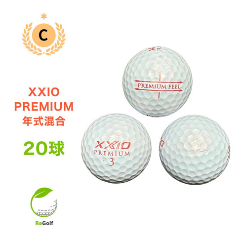 【中古】 ロストボール XXIO ゼクシオ プレミアム ロイヤルボルドー 20球 ゴルフボール リゴルフ