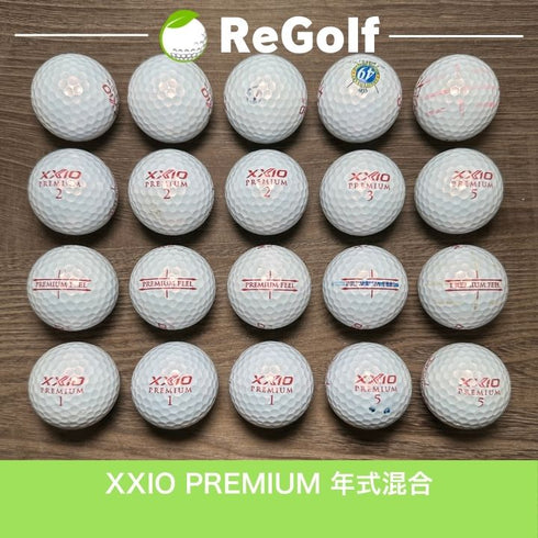 【中古】 ロストボール XXIO ゼクシオ プレミアム ロイヤルボルドー 20球 ゴルフボール リゴルフ
