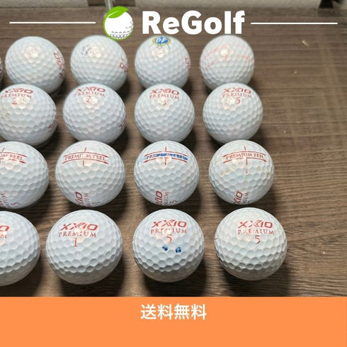 【中古】 ロストボール XXIO ゼクシオ プレミアム ロイヤルボルドー 20球 ゴルフボール リゴルフ