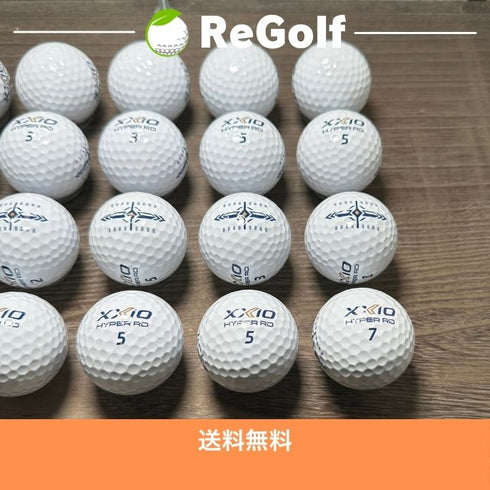 ロストボール XXIO ゼクシオ ハイパーRD ホワイト 20球 Aランク ゴルフボール