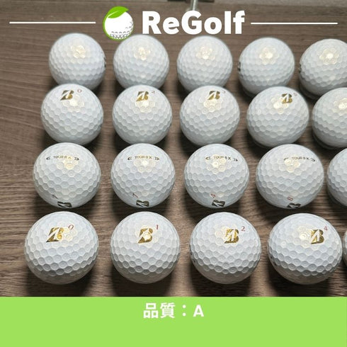 【中古】 ロストボール ブリヂストン ツアーB TOUR B X パール 2024年モデル 20球 Aランク ゴルフボール リゴルフ