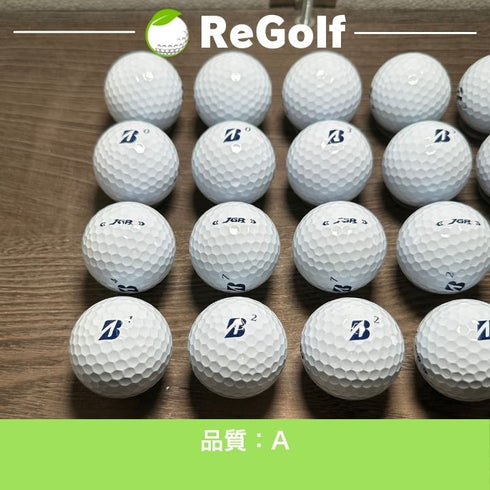 【中古】 ロストボール ブリヂストン ツアーB TOUR B JGR ホワイト 2025年モデル 20球 Aランク ゴルフボール リゴルフ