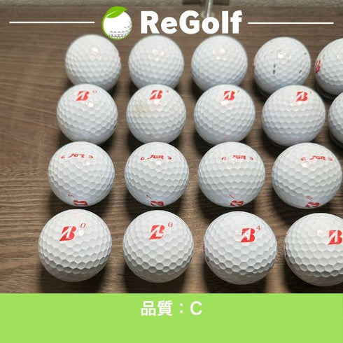 ロストボール ブリヂストン ツアーB TOUR B JGR パールピンク 2025年モデル 20球 Cランク ゴルフボール
