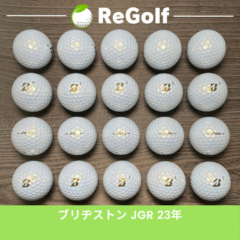 【中古】 ロストボール ブリヂストン ツアーB TOUR B JGR パール 2023年モデル 20球 Aランク ゴルフボール リゴルフ