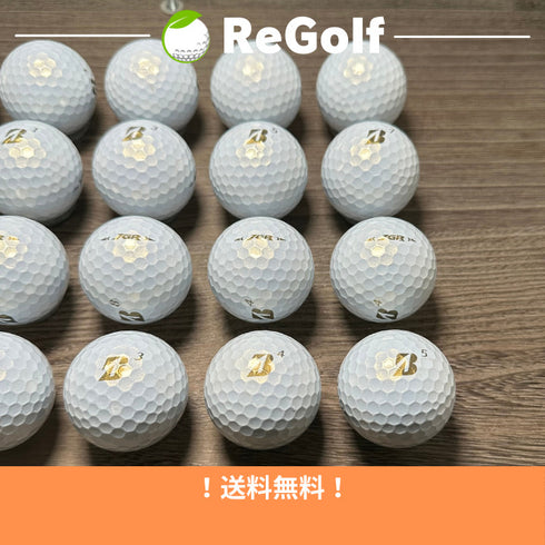 【中古】 ロストボール ブリヂストン ツアーB TOUR B JGR パール 2023年モデル 20球 Aランク ゴルフボール リゴルフ