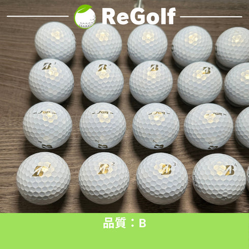【中古】 ロストボール ブリヂストン ツアーB TOUR B JGR パール 2023年モデル 20球 Bランク ゴルフボール リゴルフ