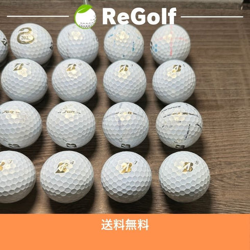【中古】 ロストボール ブリヂストン ツアーB TOUR B JGR 2023年 パール 20球 ぉ試ランク ゴルフボール リゴルフ