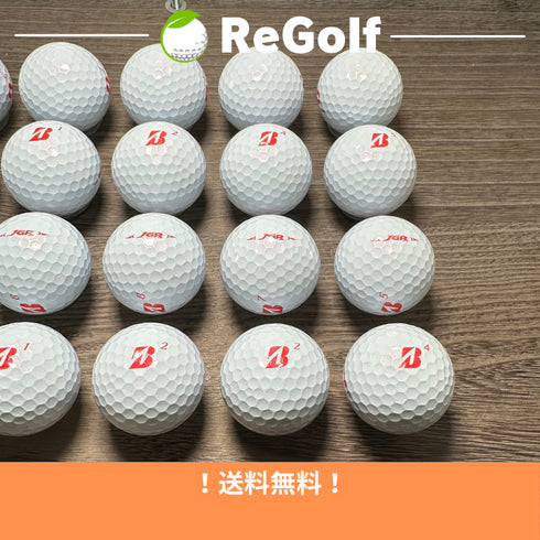 【中古】 ロストボール ブリヂストン ツアーB TOUR B JGR パールピンク 2023年モデル 20球 Aランク ゴルフボール リゴルフ