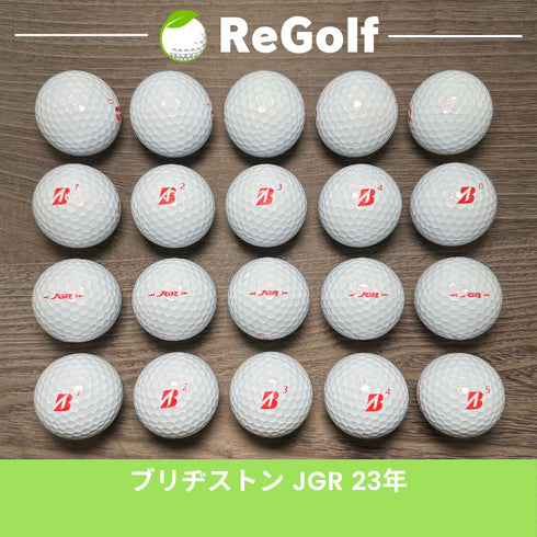 【中古】 ロストボール ブリヂストン ツアーB TOUR B JGR パールピンク 2023年モデル 20球 Bランク ゴルフボール リゴルフ