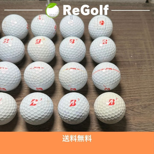 ロストボール ブリヂストン ツアーB TOUR B JGR 2023年 パールピンク 20球 ぉ試ランク ゴルフボール