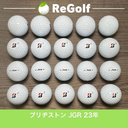 【中古】 ロストボール ブリヂストン ツアーB TOUR B JGR コーポレートカラー 2023年モデル 20球 Aランク ゴルフボール リゴルフ