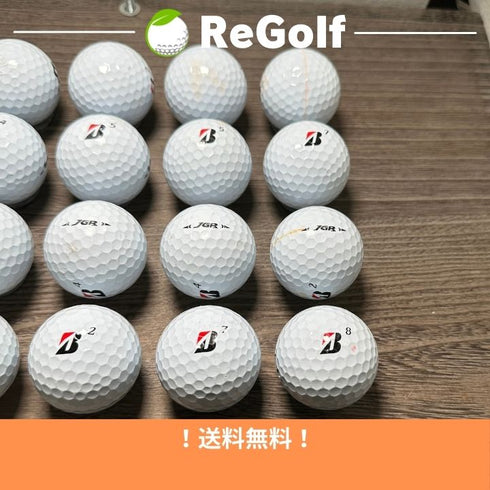 【中古】 ロストボール ブリヂストン ツアーB TOUR B JGR コーポレートカラー 2023年モデル 20球 Cランク ゴルフボール リゴルフ