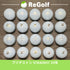 【中古】 ロストボール ブリヂストン スーパー ストレート パール 2023年モデル 20球 Bランク ゴルフボール リゴルフ