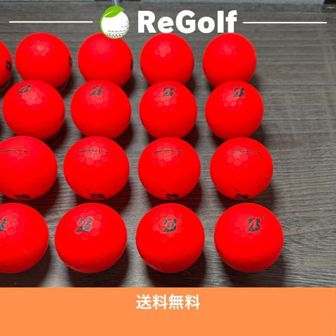 【中古】 ロストボール ブリヂストン e12 レッド 年式混合 20球 Aランク ゴルフボール リゴルフ