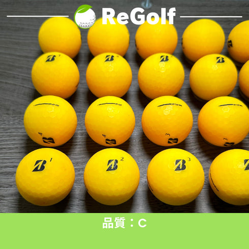 【中古】 ロストボール ブリヂストン e12 オレンジ 年式混合 20球 Cランク ゴルフボール リゴルフ