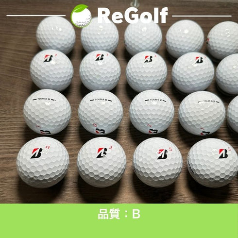 ロストボール ブリヂストン ツアーB TOUR B X コーポレートカラー 2026年モデル 20球 Bランク ゴルフボール