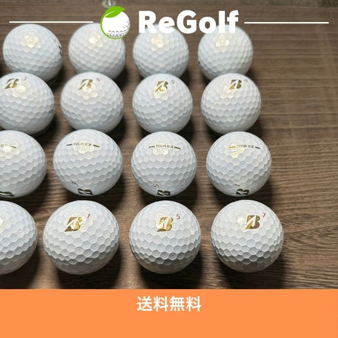 ロストボール ブリヂストン ツアーB TOUR B X パール 2026年モデル 20球 Aランク ゴルフボール
