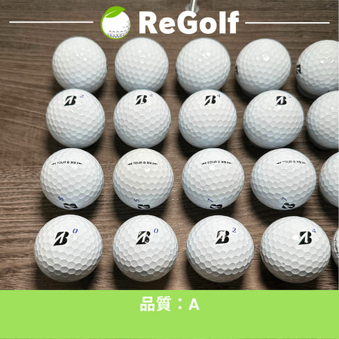 【中古】 ロストボール ブリヂストン ツアーB TOUR B XS ホワイト 2022年モデル 20球 Aランク ゴルフボール リゴルフ