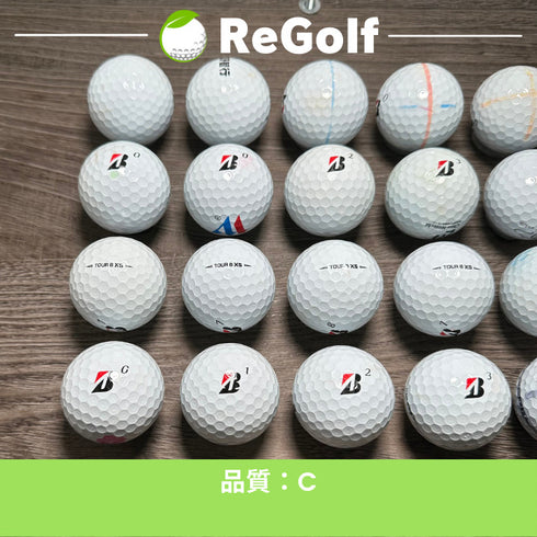 【中古】 ロストボール ブリヂストン ツアーB TOUR B XS コーポレートカラー 2020年モデル 20球 Cランク ゴルフボール リゴルフ