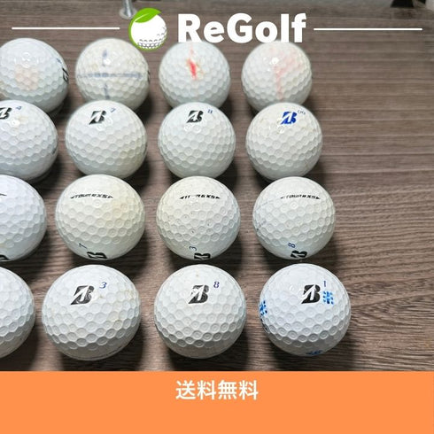 【中古】 ロストボール ブリヂストン ツアーB TOUR B XS ホワイト 2020年以下混合 20球 ぉ試ランク ゴルフボール リゴルフ