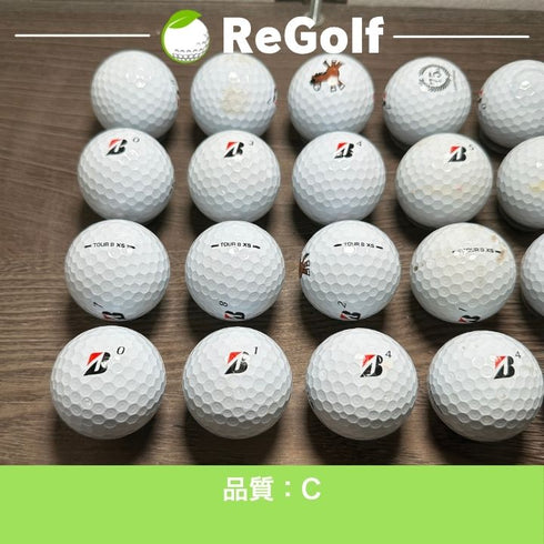 ロストボール ブリヂストン ツアーB TOUR B XS コーポレートカラー 2026年モデル 20球 Cランク ゴルフボール