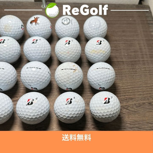 ロストボール ブリヂストン ツアーB TOUR B XS コーポレートカラー 2026年モデル 20球 Cランク ゴルフボール