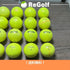 【中古】 ロストボール タイトリスト AVX イエロー 2024年モデル 20球 Cランク ゴルフボール リゴルフ