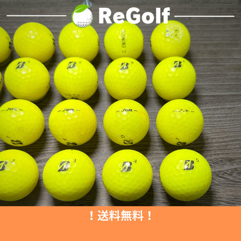 【中古】 ロストボール ブリヂストン ツアーB TOUR B JGR イエロー 2021年モデル 20球 ぉ試ランク ゴルフボール リゴルフ