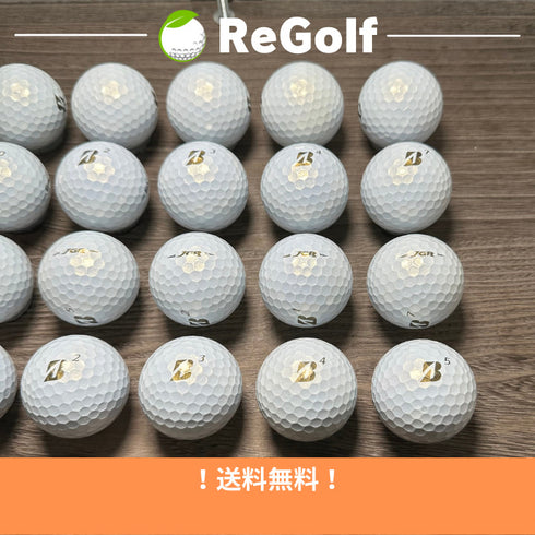 【中古】 ロストボール ブリヂストン ツアーB TOUR B JGR パール 2021年モデル 20球 Bランク ゴルフボール リゴルフ