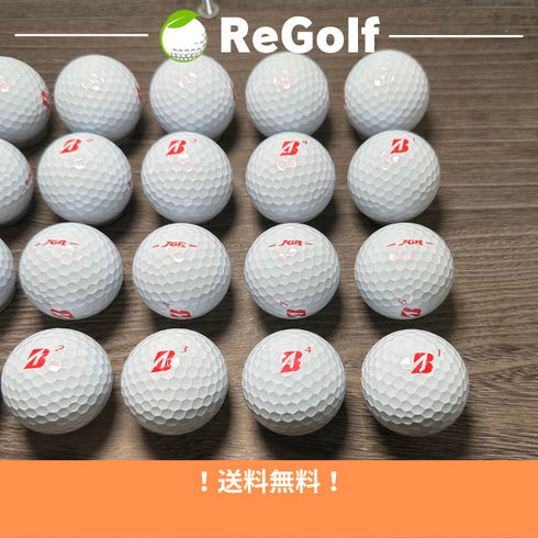 【中古】 ロストボール ブリヂストン ツアーB TOUR B JGR パールピンク 2021年モデル 20球 Aランク ゴルフボール リゴルフ