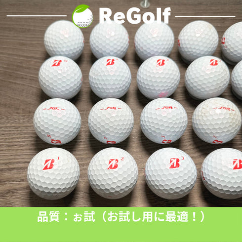 【中古】 ロストボール ブリヂストン ツアーB TOUR B JGR パールピンク 2021年モデル 20球 ぉ試ランク ゴルフボール リゴルフ