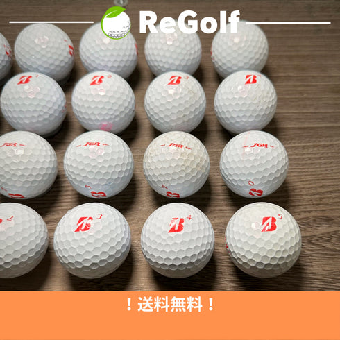 【中古】 ロストボール ブリヂストン ツアーB TOUR B JGR パールピンク 2021年モデル 20球 ぉ試ランク ゴルフボール リゴルフ