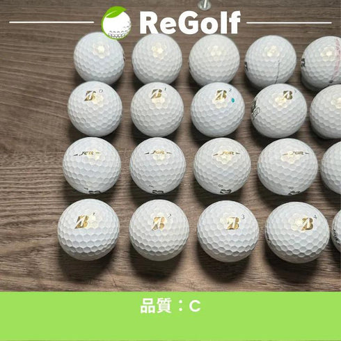 【中古】 ロストボール ブリヂストン ツアーB TOUR B JGR パール 2019年モデル 20球 ACランク ゴルフボール リゴルフ